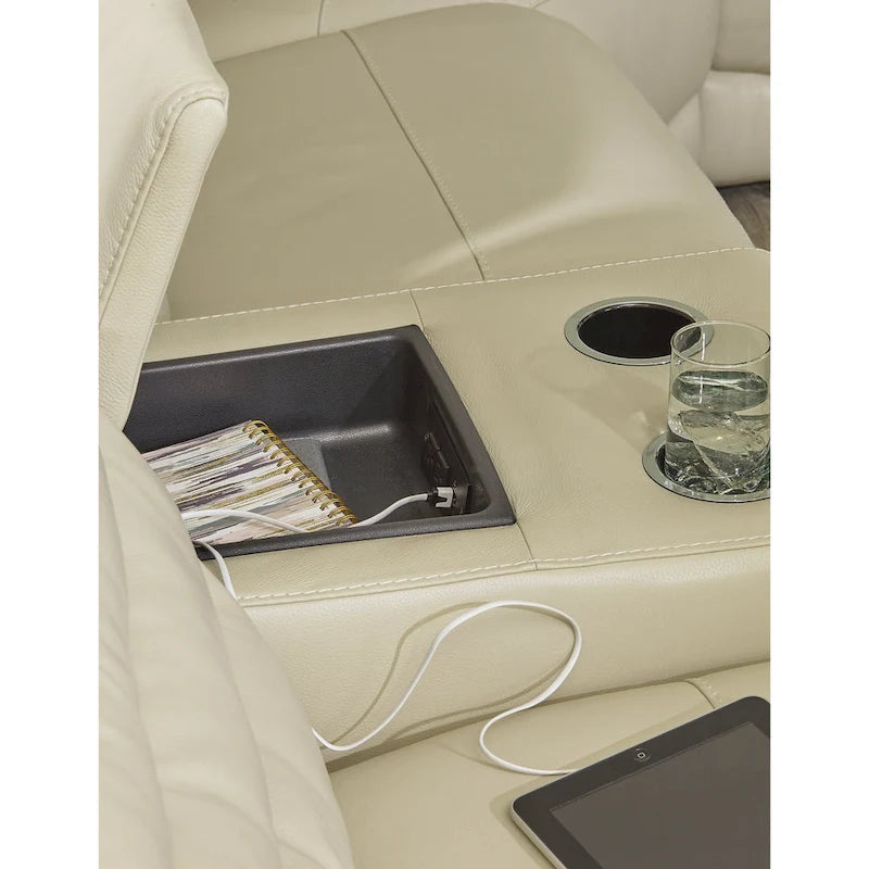 Signature Design by Ashley Center Line 6-Piece Power Reclining Sectional - 138.25 W x 120.5 D x 35 H