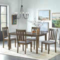 Simple Living Olin Barn Wood Dining Set