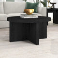 Elna 33  Wide Round Coffee Table - 33  Wide