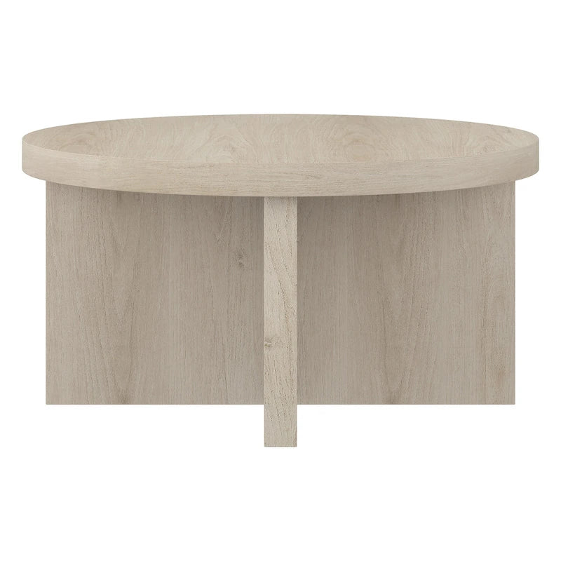 Elna 33  Wide Round Coffee Table - 33  Wide