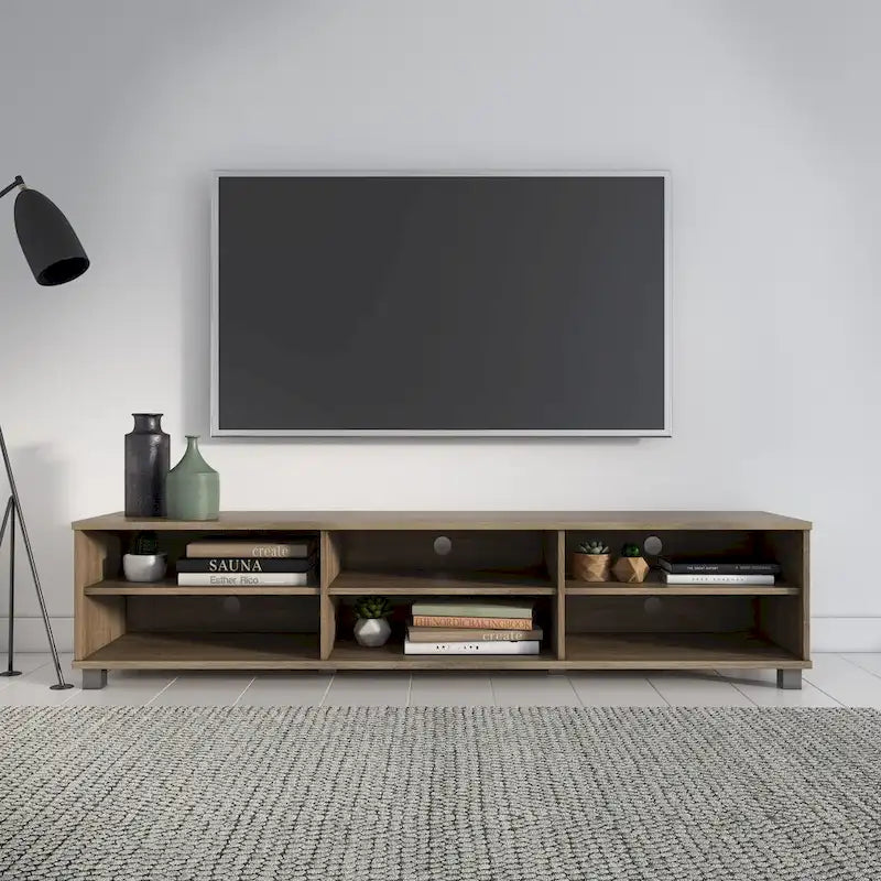 Hollywood Low Profile Modern TV Stand, for TV's up to 85