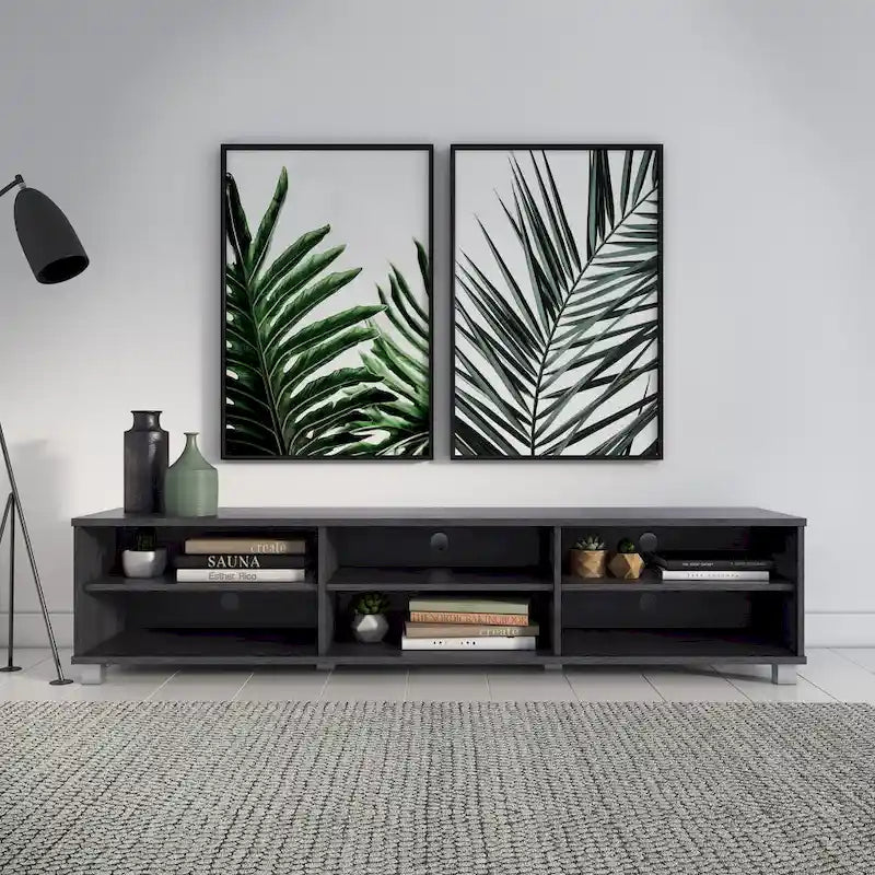 Hollywood Low Profile Modern TV Stand, for TV's up to 85