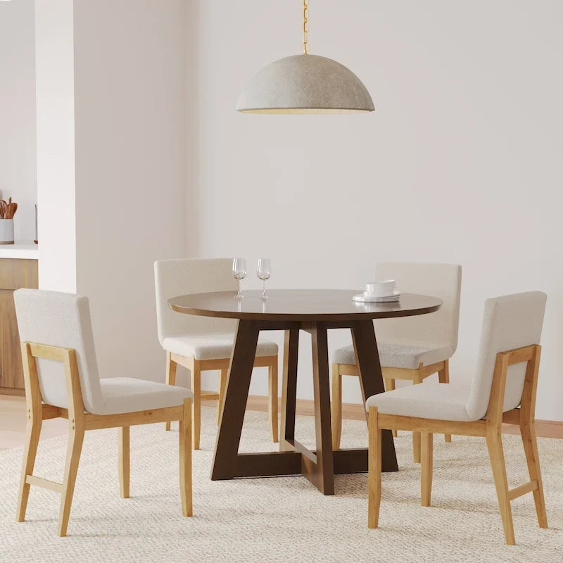 Gracie Modern Dining Chair, Upholstered Accent Dining Chair