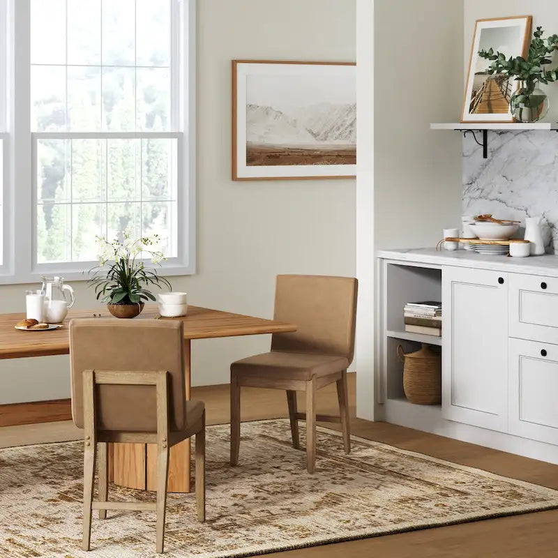 Gracie Modern Dining Chair, Upholstered Accent Dining Chair