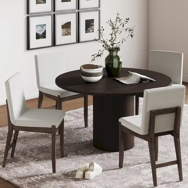 Gracie Modern Dining Chair, Upholstered Accent Dining Chair