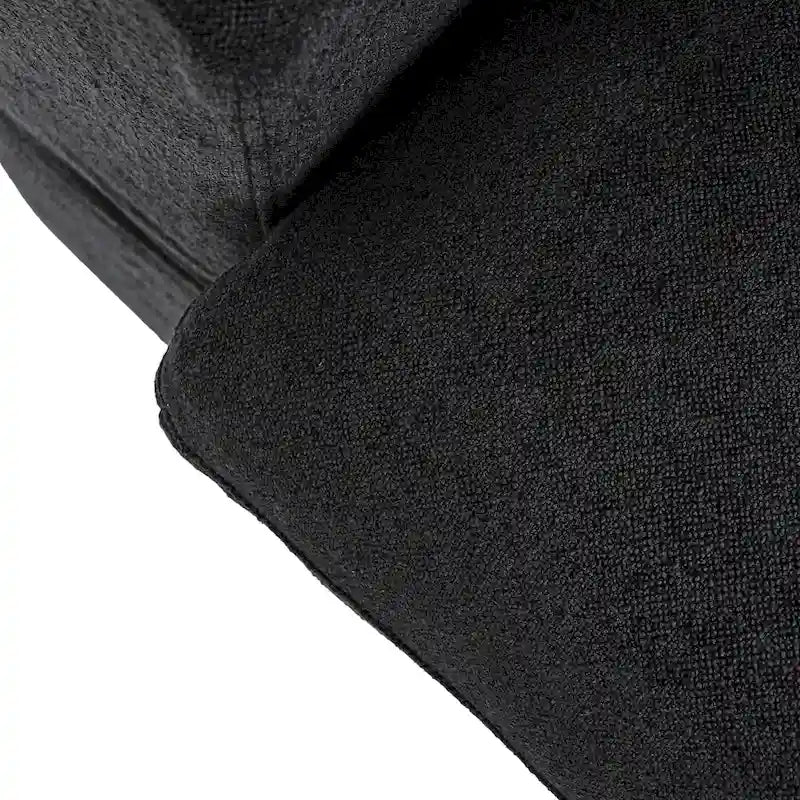 120  L-shaped Modern Sectional Sofa Linen Modular Sofa Couch with Storage Ottoman