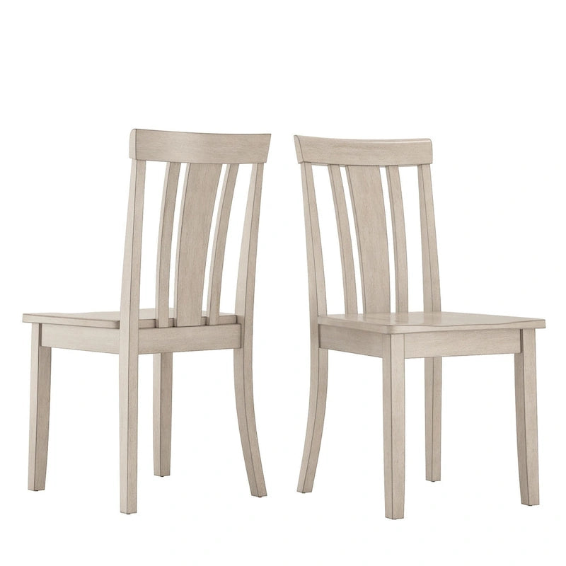 Wilmington II Slat Back Wood Dining Side Chairs by iNSPIRE Q Classic (Set of 2)