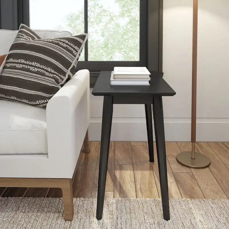 Plank and Beam Mid-Century Rectangular Side Table - 24