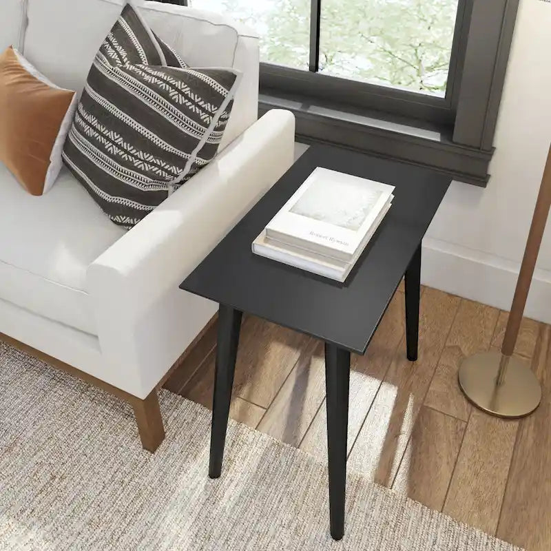 Plank and Beam Mid-Century Rectangular Side Table - 24