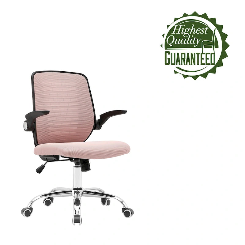 Porthos Home Hank Office Chair, Mesh Back, Height Adjustable Seat
