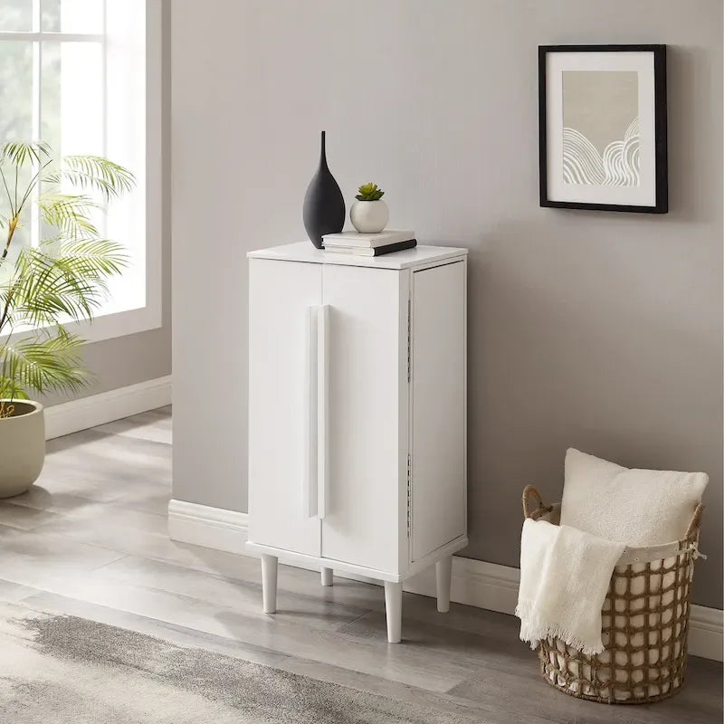 Keeler Wooden 7-Drawer Jewelry Armoire