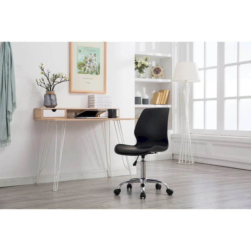 Porthos Home Adjustable Height Office Desk Chair with Wheels