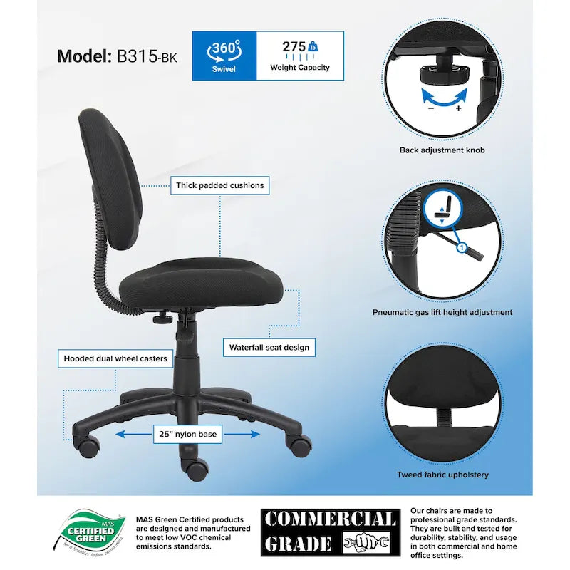 Boss Deluxe Posture Chair