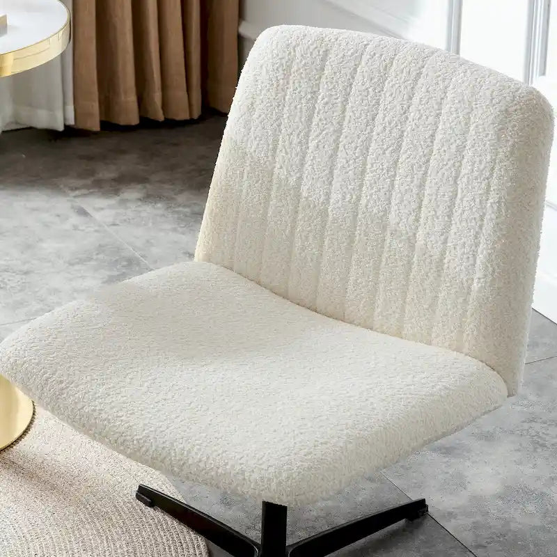 Adjustable 360 Swivel Office Chair With Black Foot