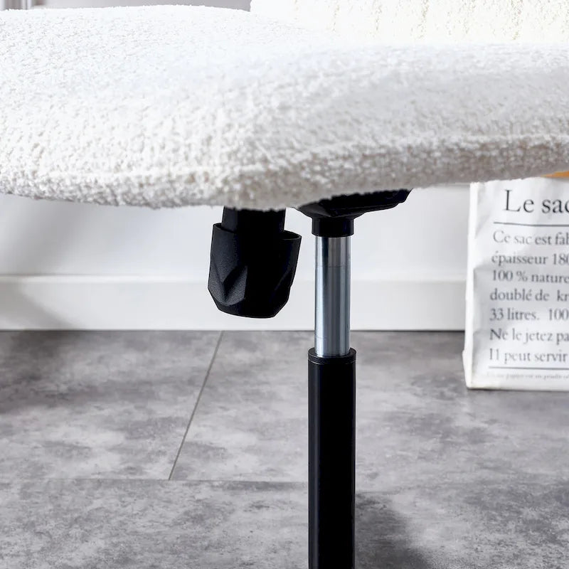 Adjustable 360 Swivel Office Chair With Black Foot