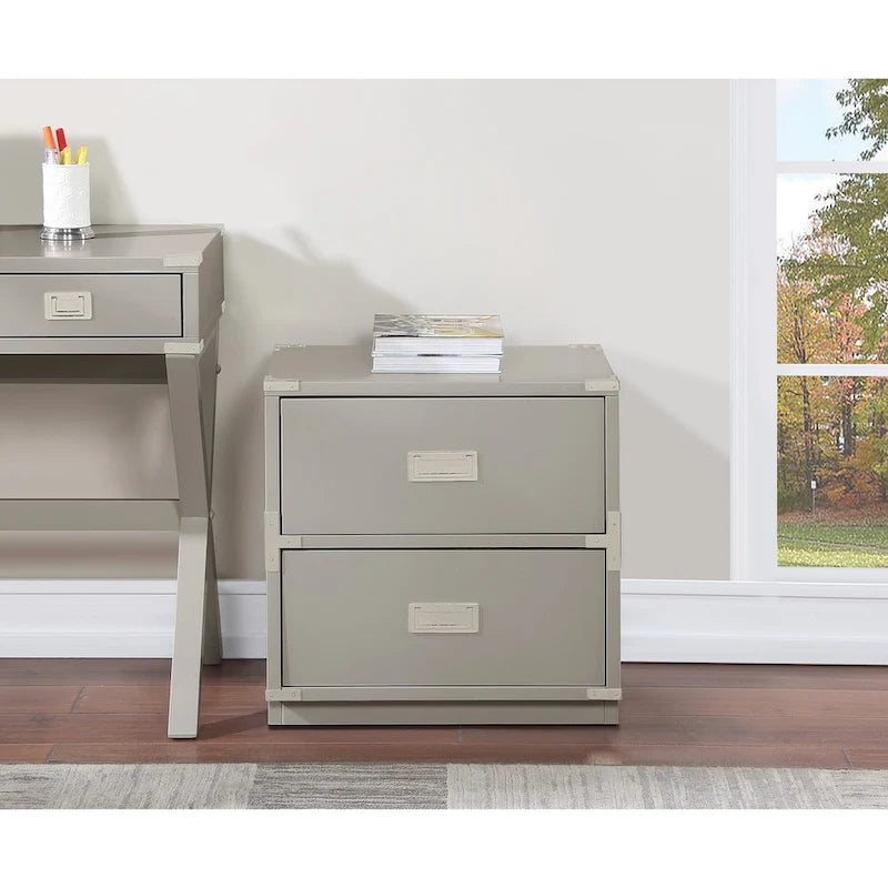 Wellington 2 Drawer Accent Storage Cabinet
