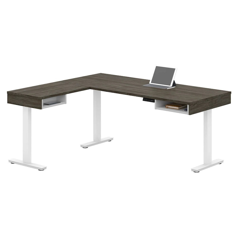Bestar Pro-Vega Height Adjustable L-Desk