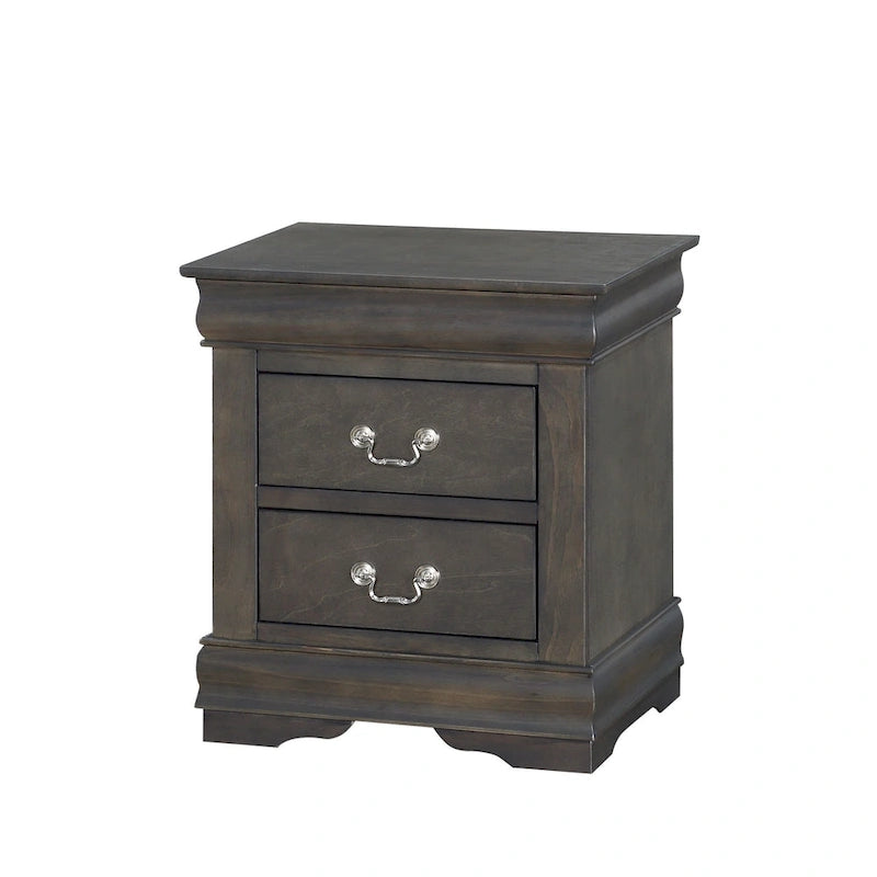 ACME Louis Philippe Nightstand in Cherry 23753