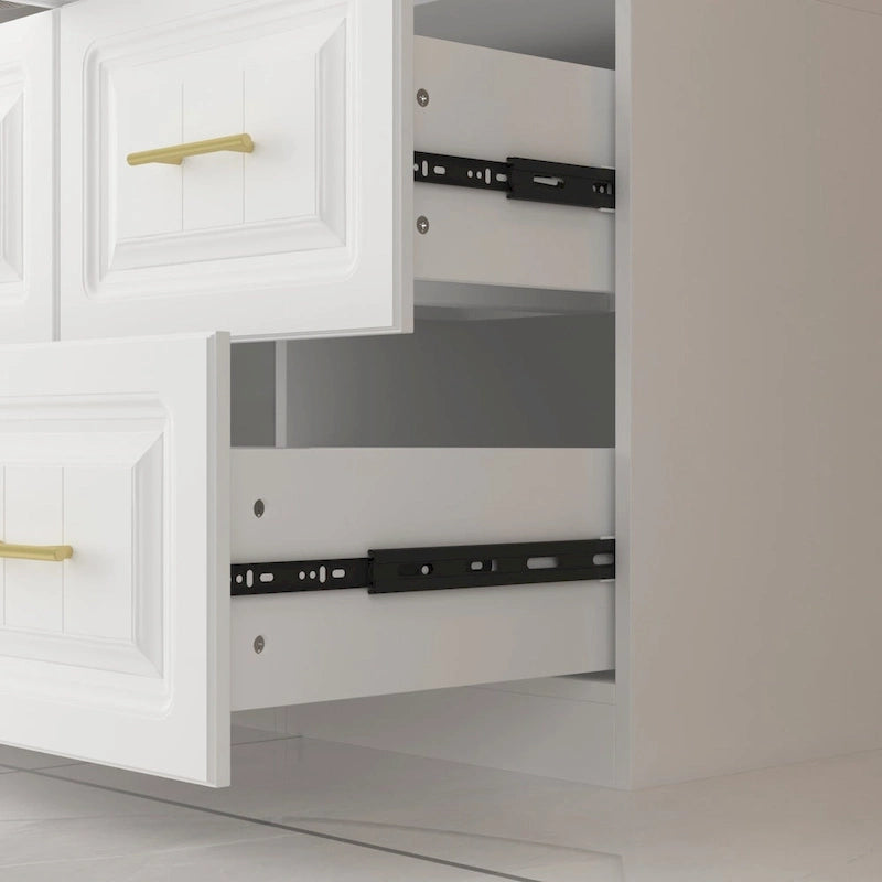 Modern Freestanding Wardrobe Armoire Closet Large Storage Cabinet