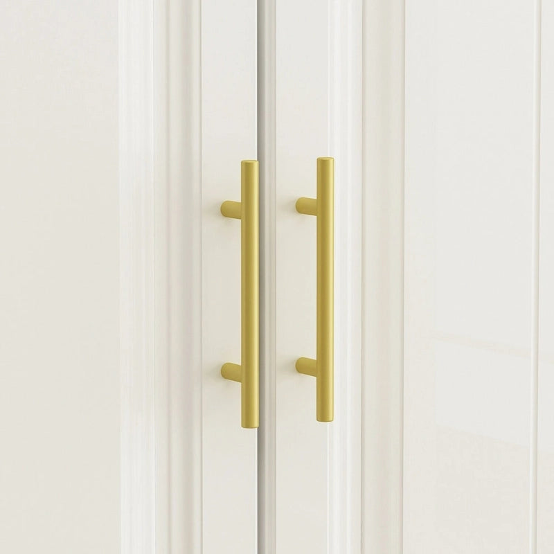 Modern Freestanding Wardrobe Armoire Closet Large Storage Cabinet