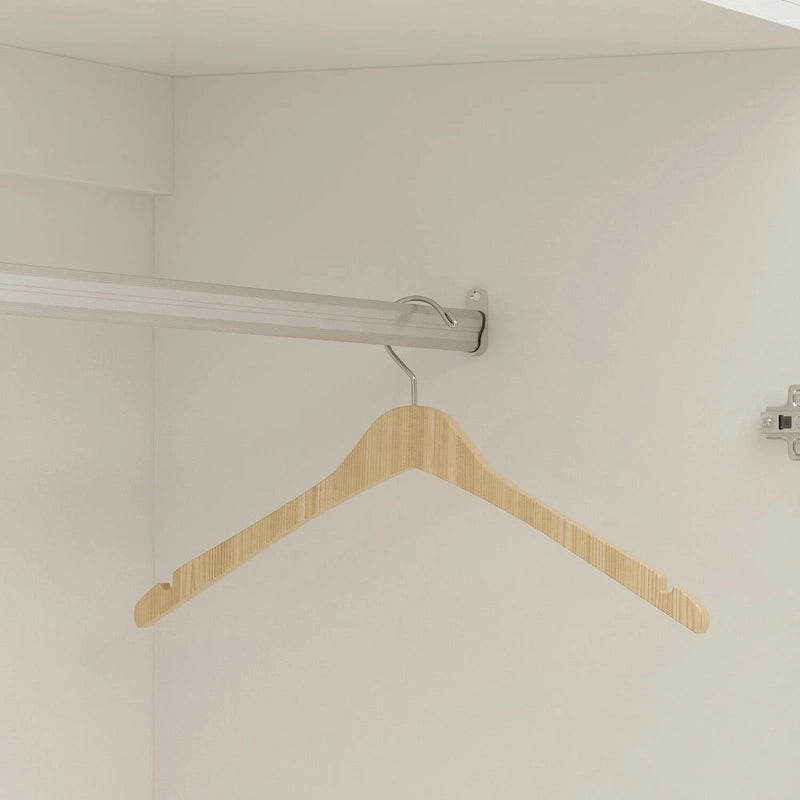 Modern Freestanding Wardrobe Armoire Closet Large Storage Cabinet