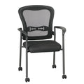 Visitors Chair with Breathable Back with Built-in Lumbar Support