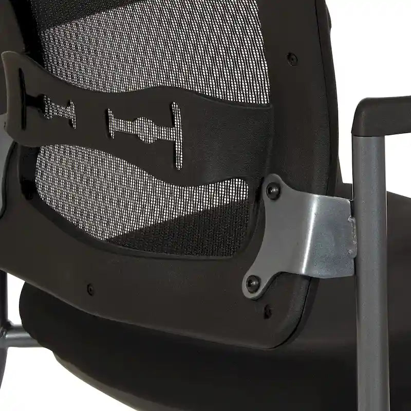 Visitors Chair with Breathable Back with Built-in Lumbar Support