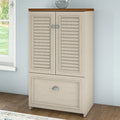 41.7-inch Cabinet with Drawer - 23.74L x 16.06W x 41.69H - 23.74L x 16.06W x 41.69H