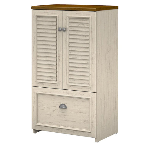 41.7-inch Cabinet with Drawer - 23.74L x 16.06W x 41.69H - 23.74L x 16.06W x 41.69H