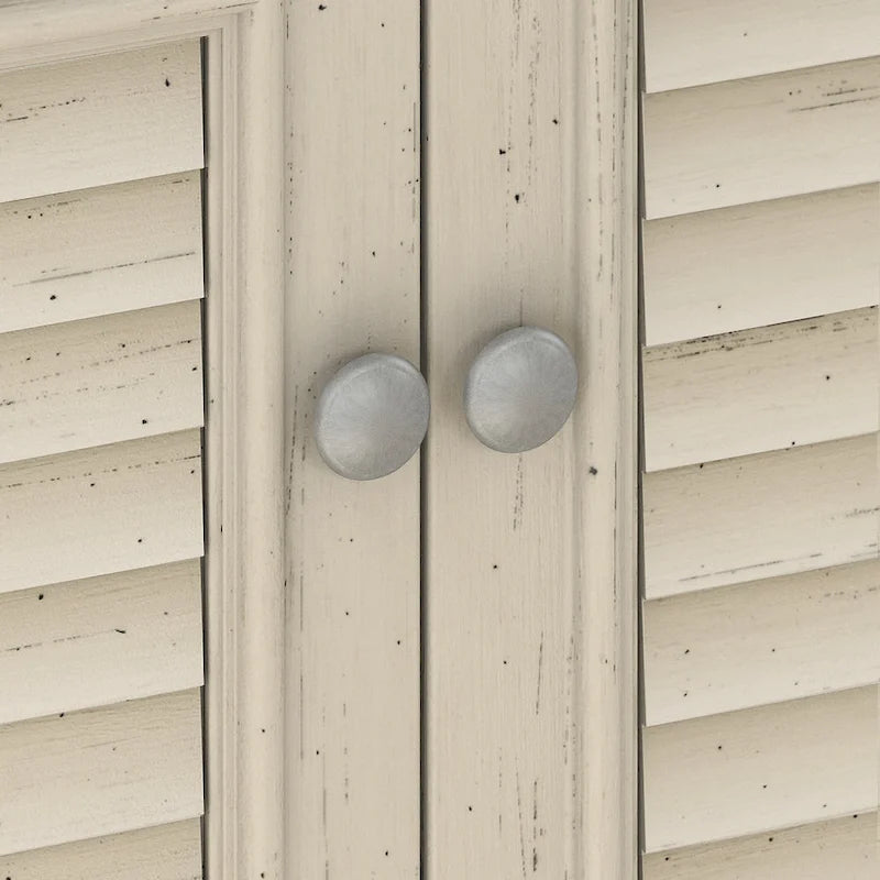 41.7-inch Cabinet with Drawer - 23.74L x 16.06W x 41.69H - 23.74L x 16.06W x 41.69H