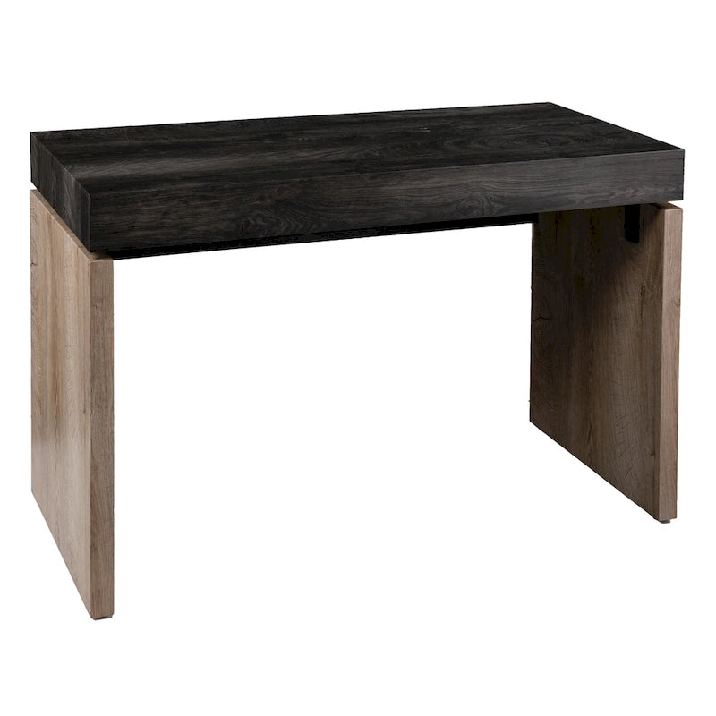 SEI Furniture Hedgefield Transitional Wood Black Desk