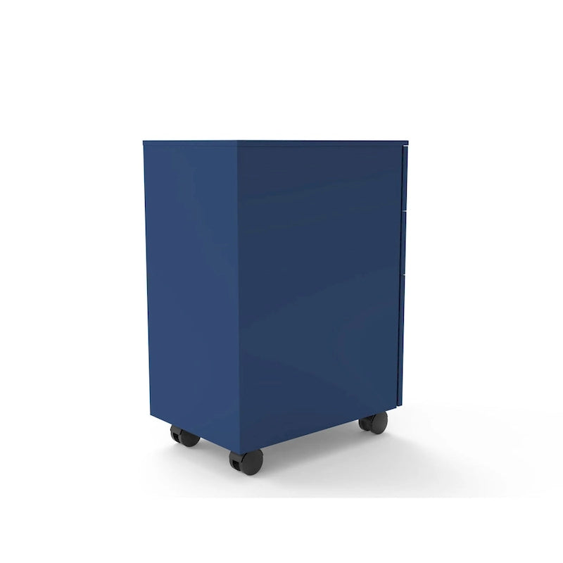 Owen Urban Metal Matte Lockable 3-Drawer Mobile File Cabinet by Furniture of America