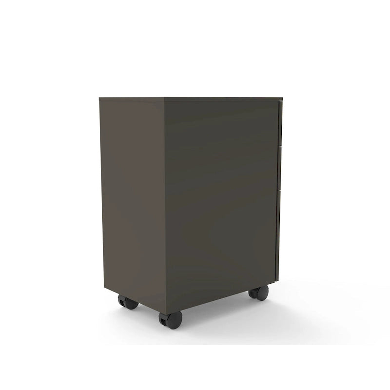 Owen Urban Metal Matte Lockable 3-Drawer Mobile File Cabinet by Furniture of America