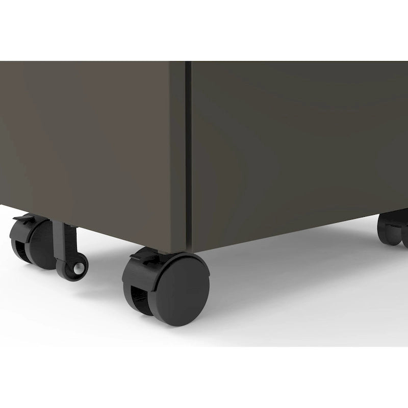 Owen Urban Metal Matte Lockable 3-Drawer Mobile File Cabinet by Furniture of America