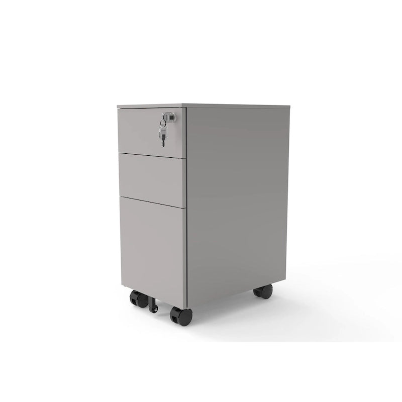Owen Urban Metal Matte Lockable 3-Drawer Mobile File Cabinet by Furniture of America