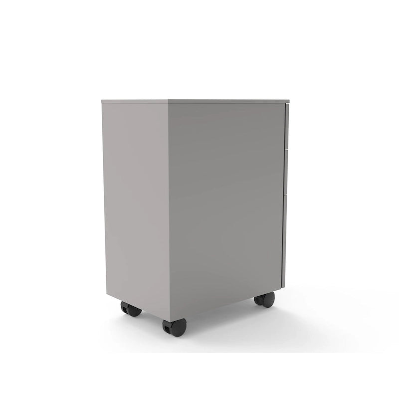 Owen Urban Metal Matte Lockable 3-Drawer Mobile File Cabinet by Furniture of America