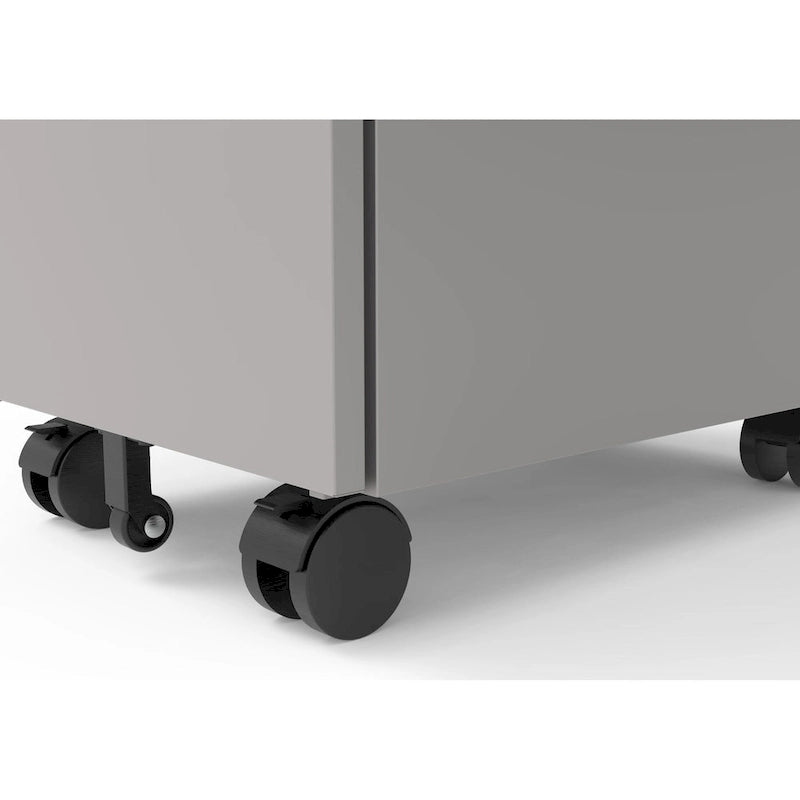 Owen Urban Metal Matte Lockable 3-Drawer Mobile File Cabinet by Furniture of America