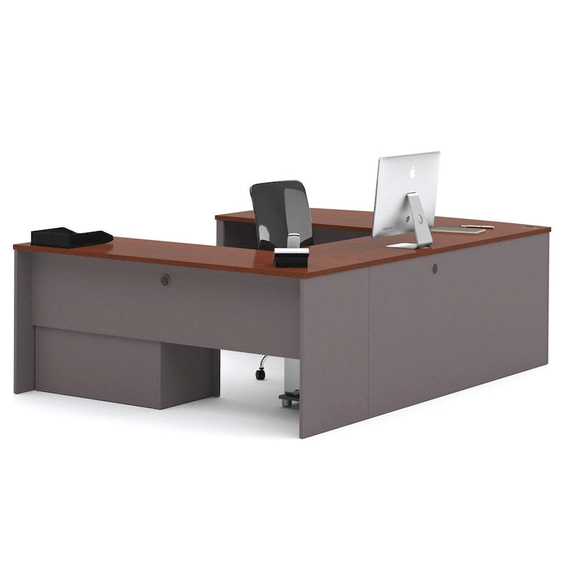 Bestar Connexion U-shaped Workstation Desk Kit