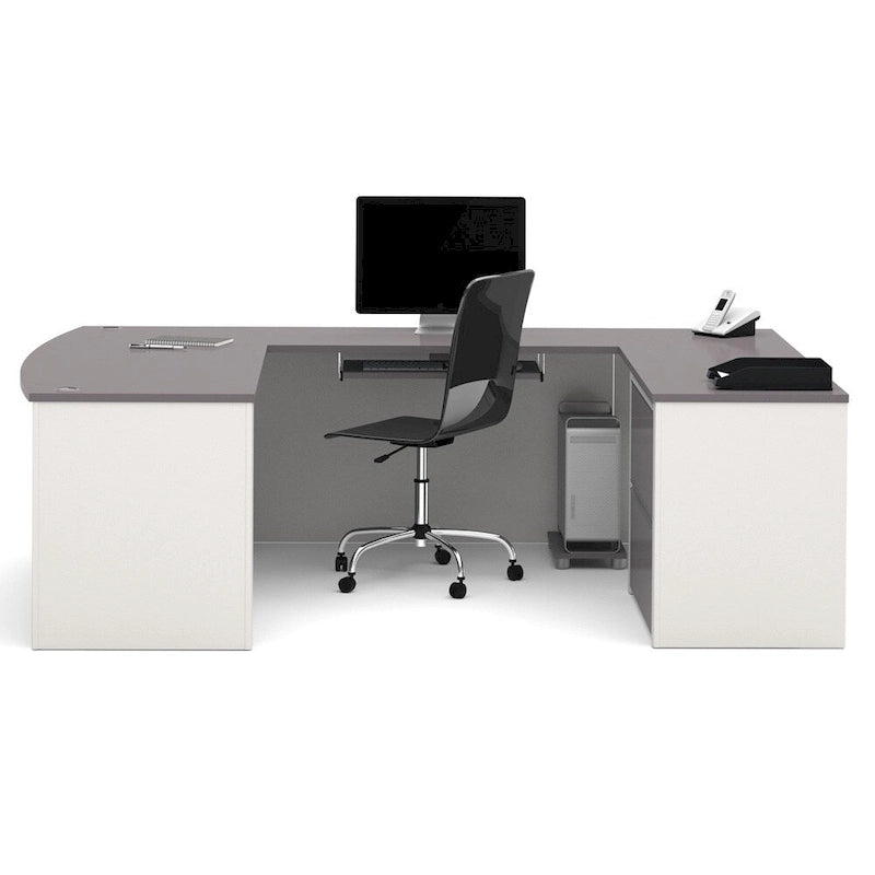 Bestar Connexion U-shaped Workstation Desk Kit
