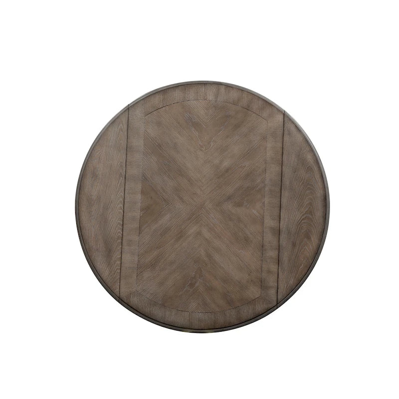 Magnolia Manor Antique White Weathered Bark 3 Piece Drop Leaf Set