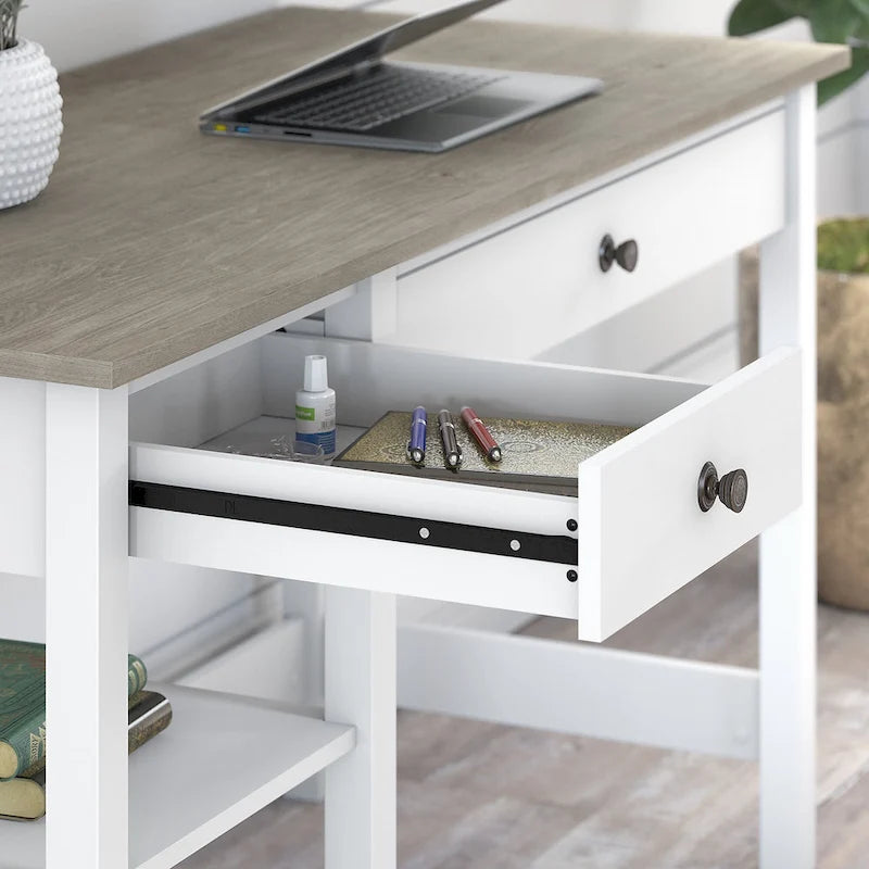 Mayfield 54W Computer Desk with Desktop Organizer by Bush Furniture