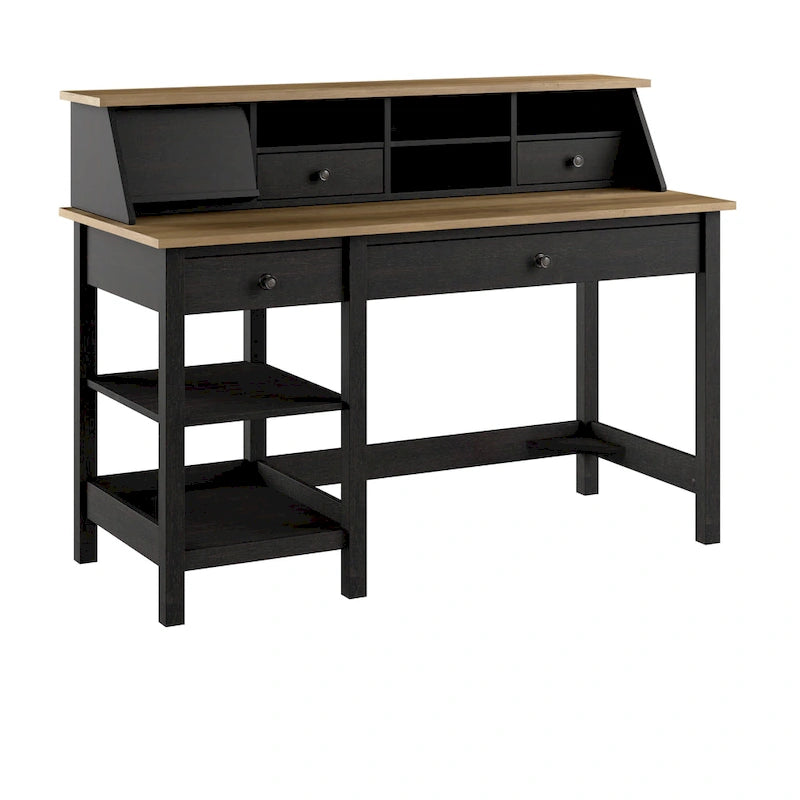 Mayfield 54W Computer Desk with Desktop Organizer by Bush Furniture