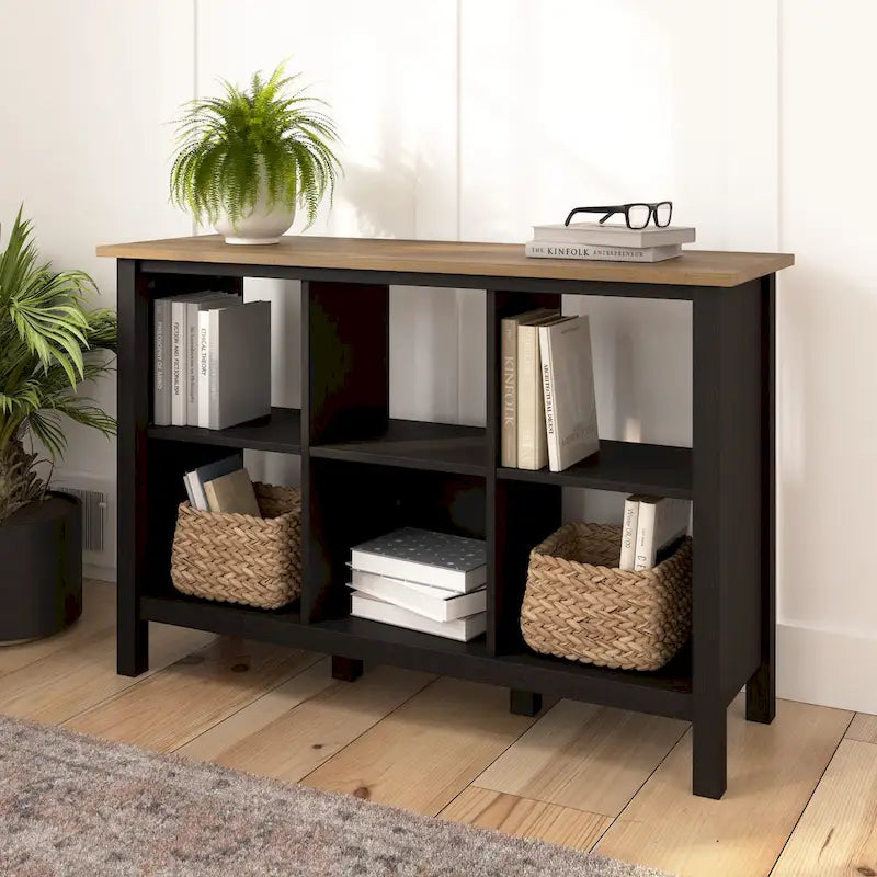 Mayfield 6 Cube Bookcase Organizer and Storage by Bush Furniture