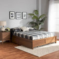 Yara Modern & Contemporary 4-Drawer Wood Storage Bed Frame(Platform)