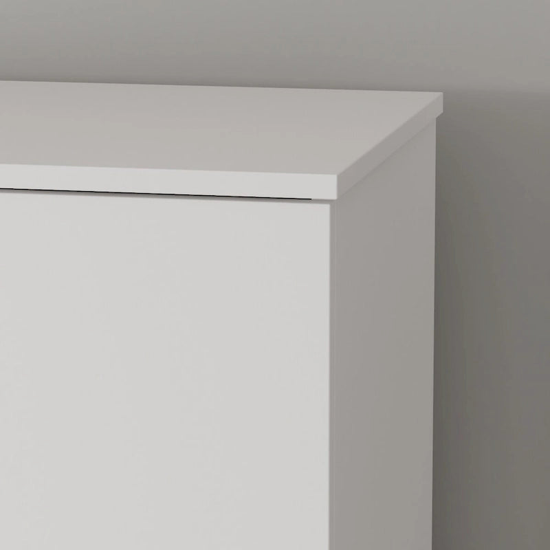 70.9 Armoires Wardrobe Closet Storage Cabinet Shoe Cabient White/Black