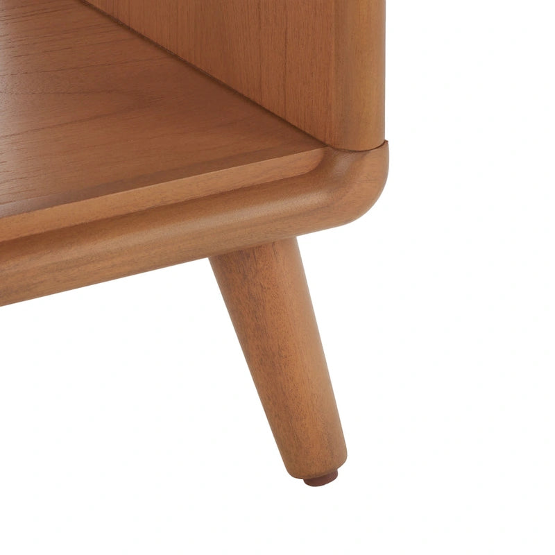 SAFAVIEH Marilla Open Shelf Bench with Cushion - 20  W x 15  D x 18  H - 20Wx15Dx18H