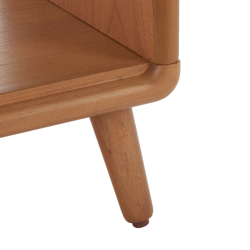 SAFAVIEH Marilla Open Shelf Bench with Cushion - 20  W x 15  D x 18  H - 20Wx15Dx18H
