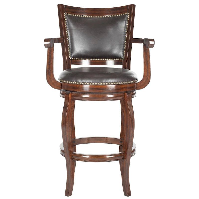 SAFAVIEH Candice Sierra Brown 29-inch Bar Stool - 25Wx24Dx46H