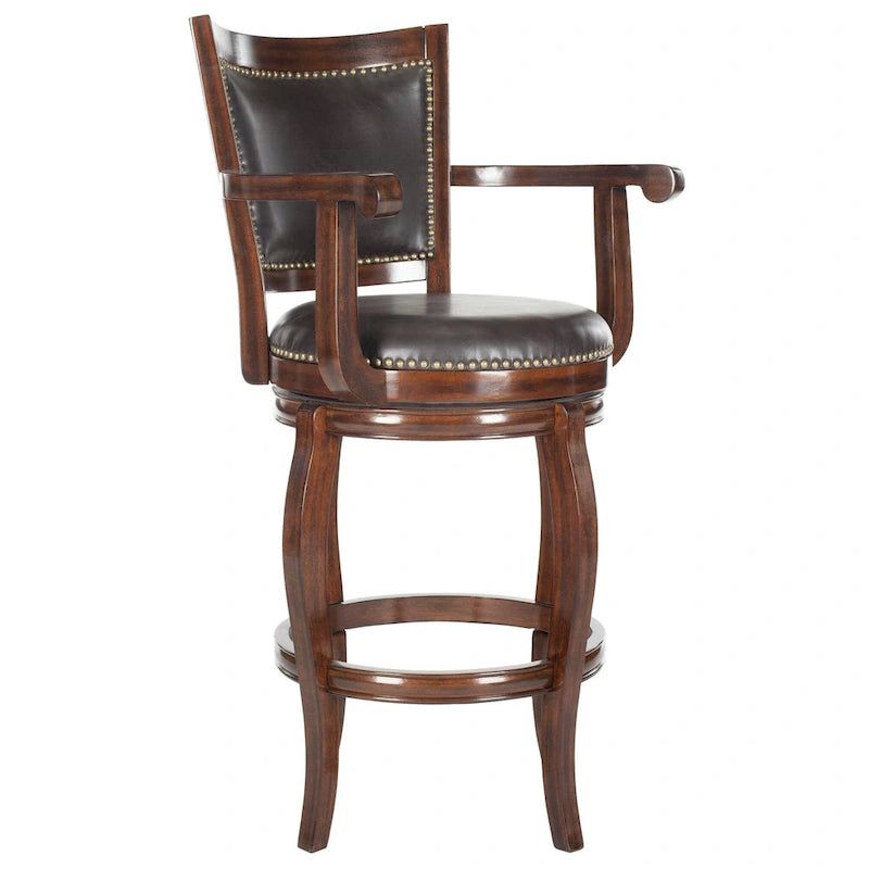 SAFAVIEH Candice Sierra Brown 29-inch Bar Stool - 25Wx24Dx46H