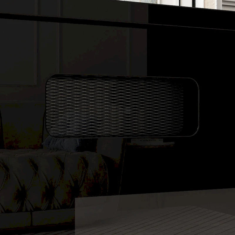 30  Recessed Electric Fireplace High Glossy TV Stand Combo Fireplace